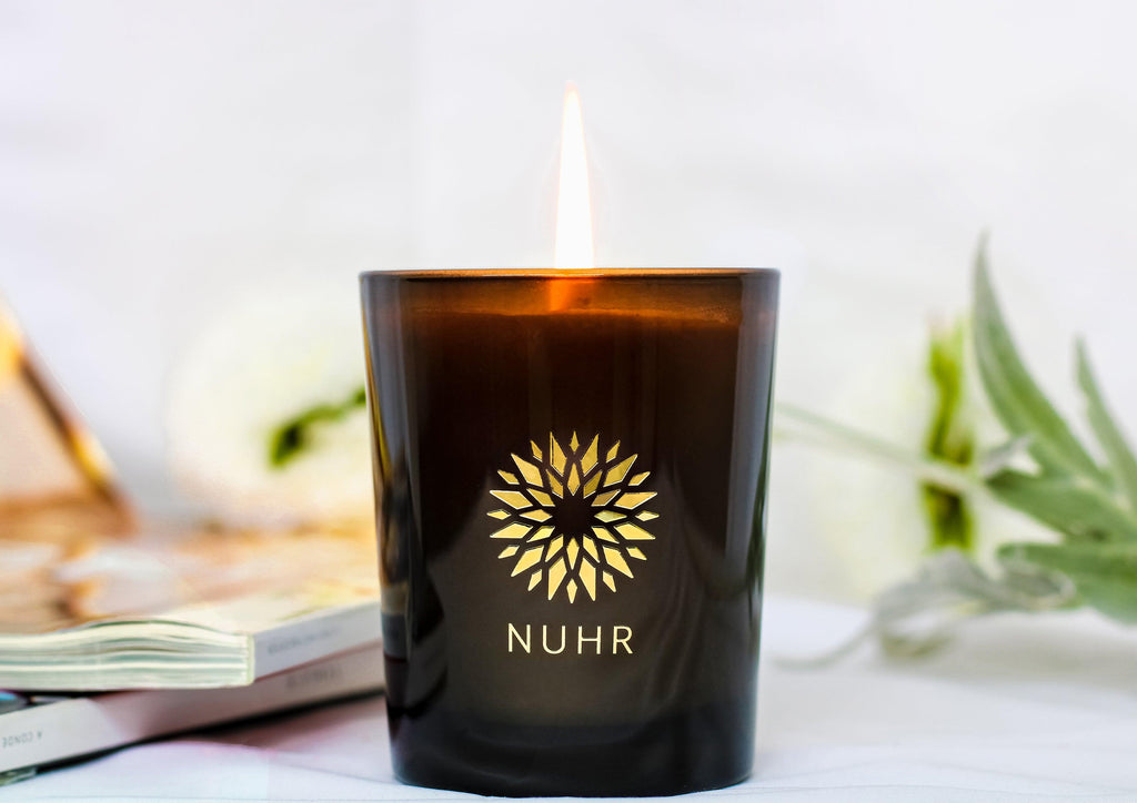 Rose & Oud Luxury Scented Candle - Islamic Pixels