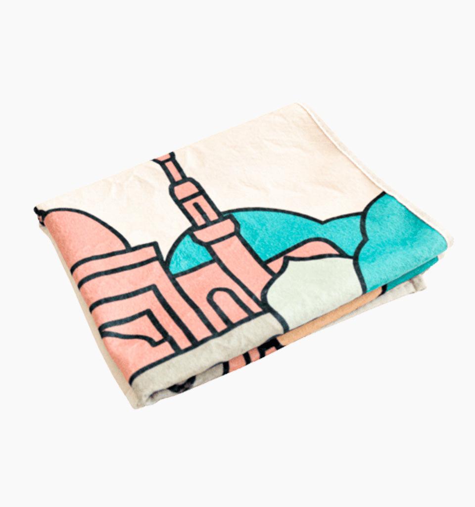 Town Prayer Mat for Children - Islamic Pixels