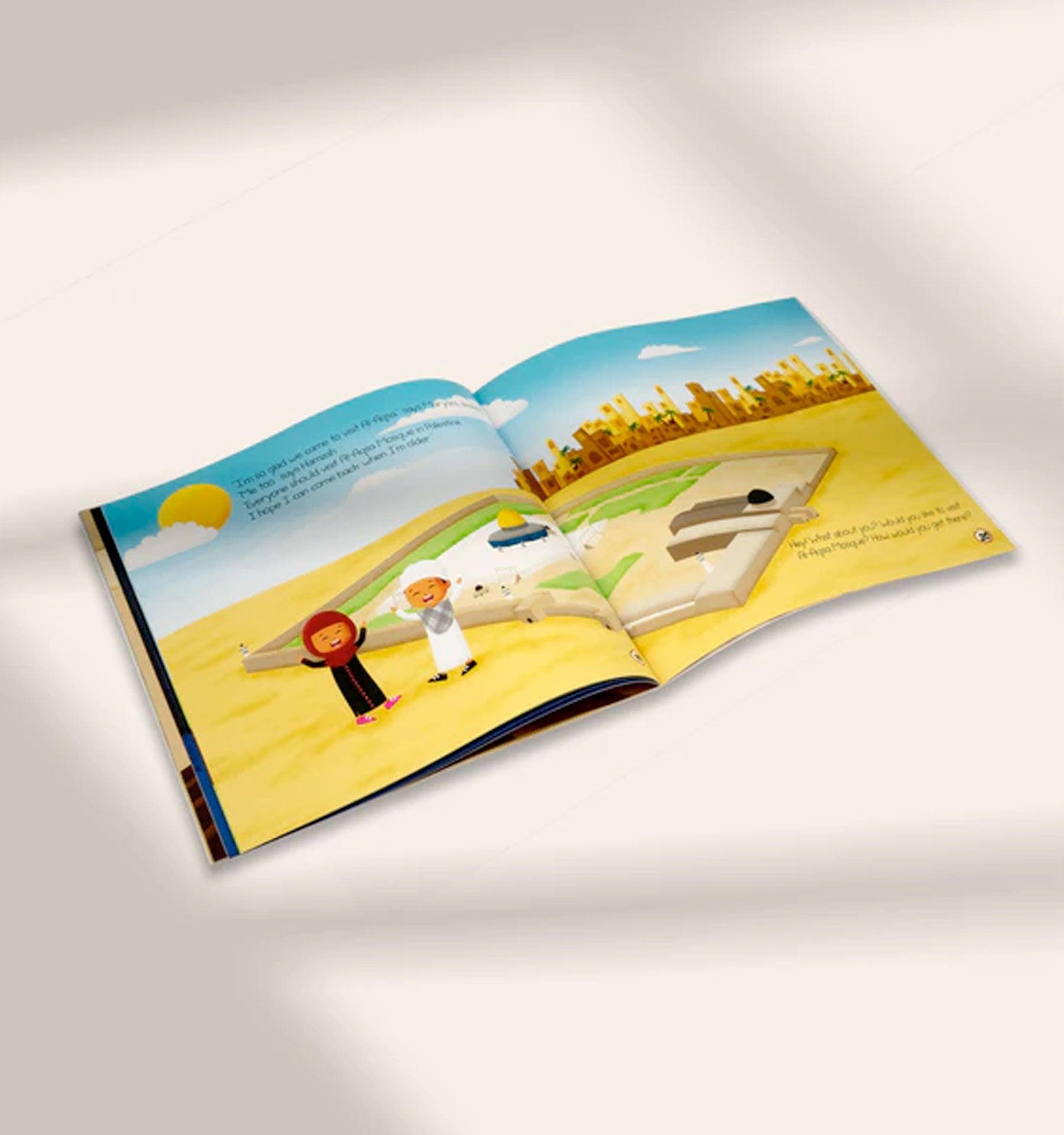 Train to Al-Aqsa An Educational Journey Islamic Children's Book - Islamic Pixels