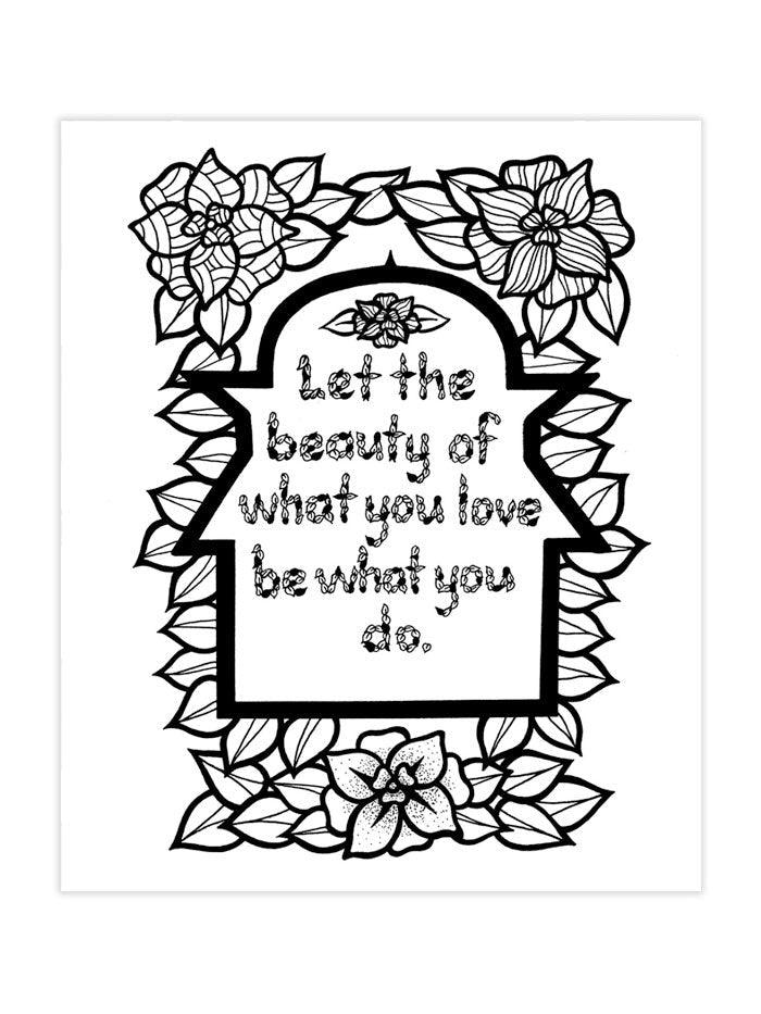 Vibrant Soul – Colouring Inspired By Rumi - Islamic Pixels