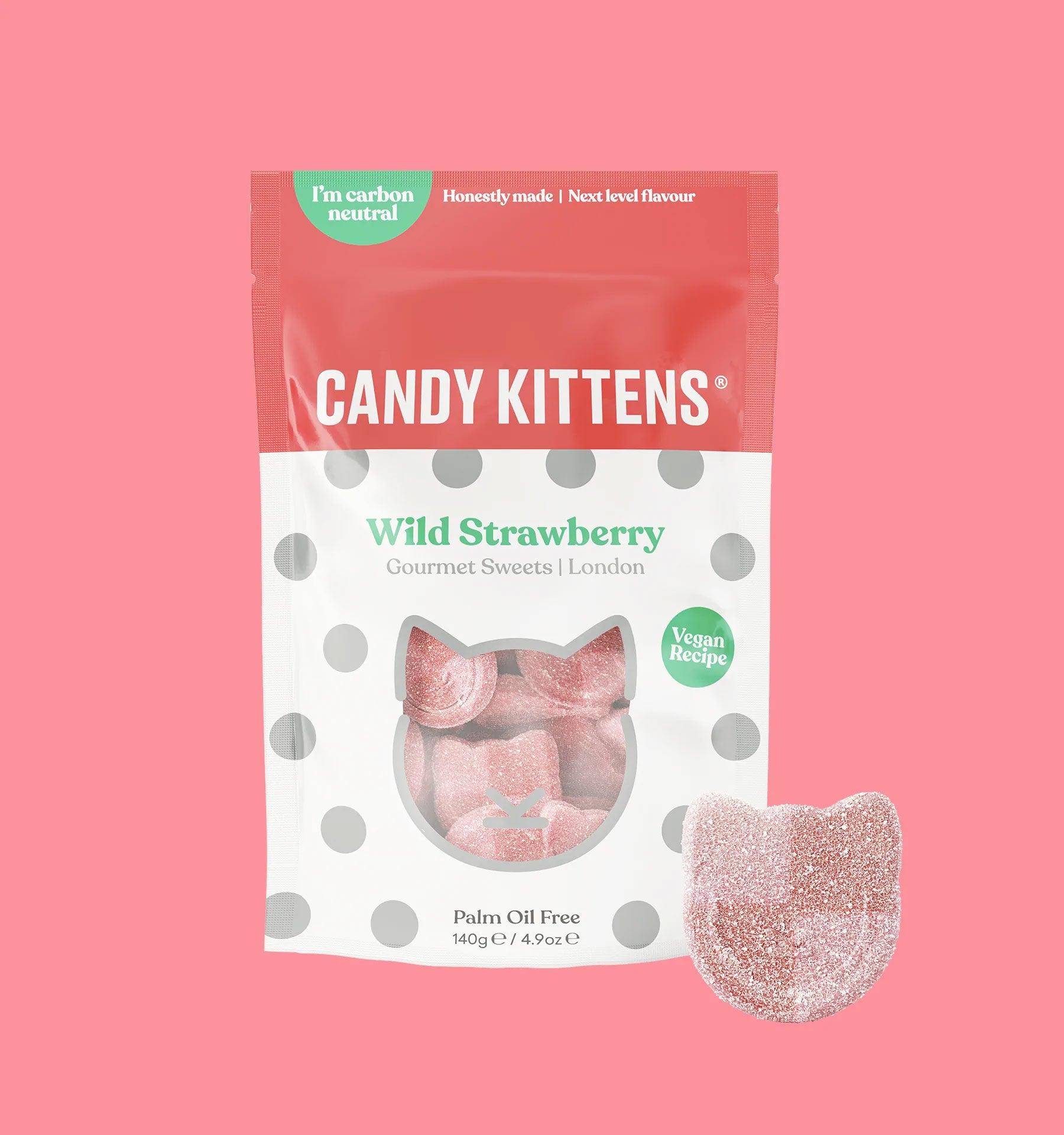 Wild Strawberry Sweets Bag (140g) - Islamic Pixels